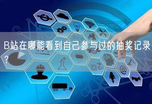 B站在哪能看到自己参与过的抽奖记录？
