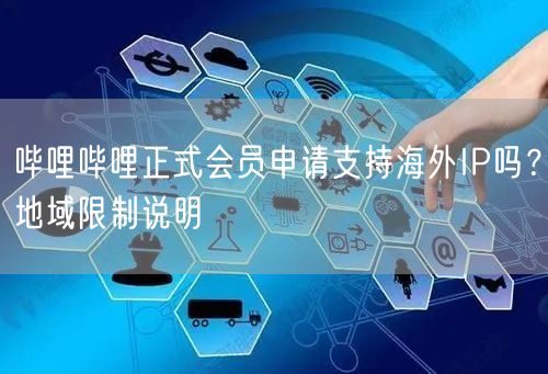 哔哩哔哩正式会员申请支持海外IP吗？地域限制说明