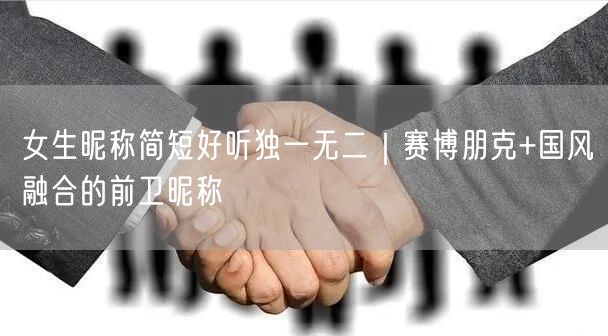 女生昵称简短好听独一无二｜赛博朋克+国风融合的前卫昵称