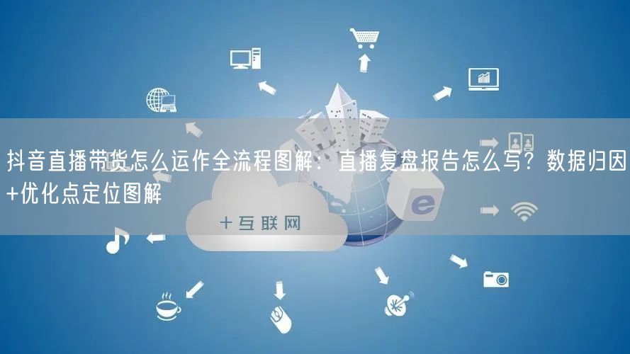 抖音直播带货怎么运作全流程图解：直播复盘报告怎么写？数据归因+优化点定位图解