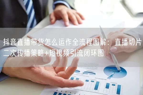 抖音直播带货怎么运作全流程图解：直播切片二次传播策略+短视频引流闭环图