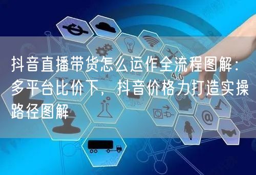 抖音直播带货怎么运作全流程图解：多平台比价下，抖音价格力打造实操路径图解